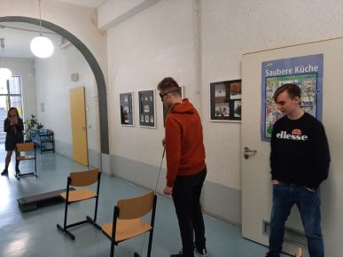 SPORT I NAUKA PODCZAS WYMIANY POLSKO- NIEMIECKIEJ W OSKAR PICHT GYMNASIUM PASEWALK